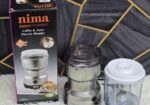 Nima 2-in-1 Electric Grinder & Juicer ব্লেন্ডার