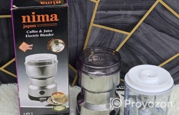 Nima 2-in-1 Electric Grinder & Juicer ব্লেন্ডার
