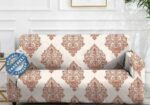 Damask seamless China Print Sofa Cover
