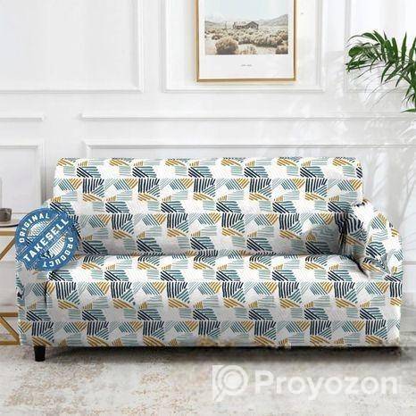 Damask seamless China Print Sofa Cover
