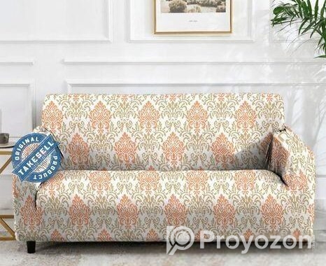 Damask seamless China Print Sofa Cover