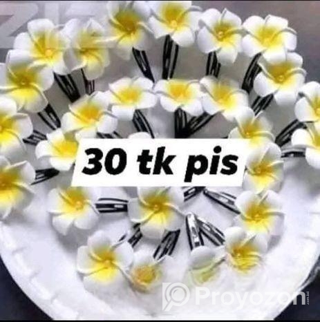 আর্টিফিশিয়াল কাঠ গোলাপ এর ক্লিপ