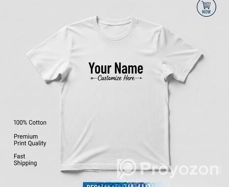 Customize T-shirt.
