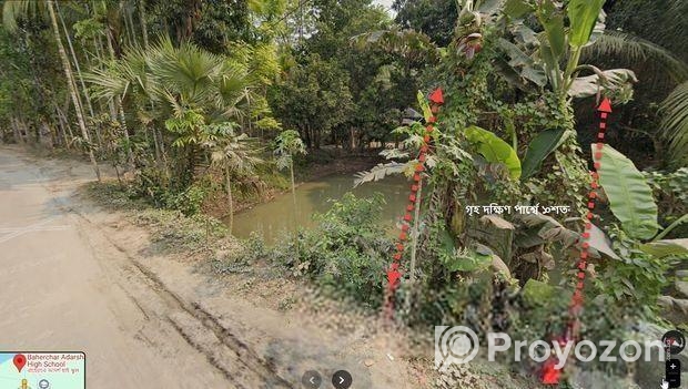 জমি বিক্রয় হবে বাহেরচর খারিজমা খান বাড়ি