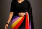 Rongdhonu Georgette sharee