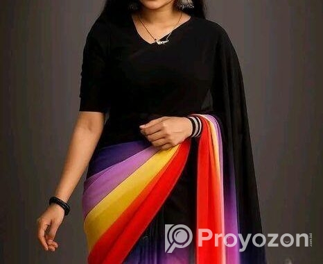 Rongdhonu Georgette sharee