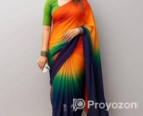Rongdhonu Georgette sharee