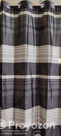 ১২ পিস সিনথেটিক কাপড়ের দরজার পর্দা