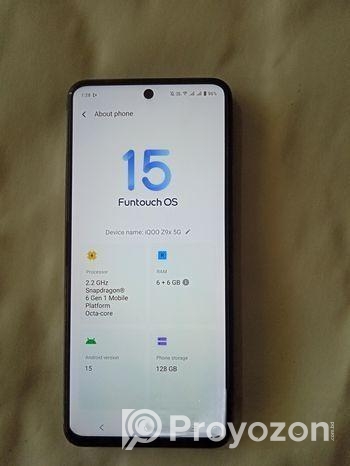 iQOO Z9x 6-128 gb (Used)