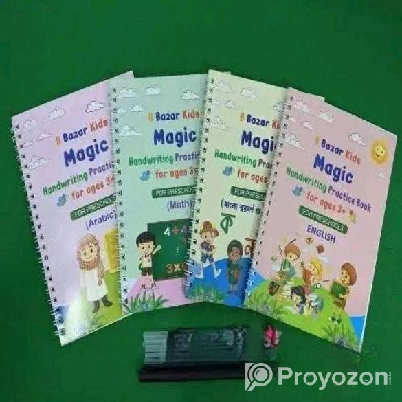 Magic Handwriting Practice Book
