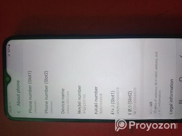 Samsung Galaxy A03S . (Used)