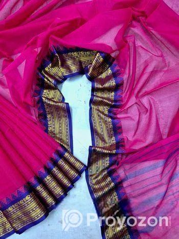 পিওর আড়ং তাতঁ কটন শাড়ী