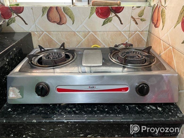 ডাবল বার্নার গ্যাসের চুলা বিক্রি হবে