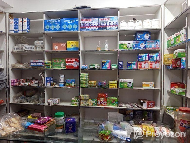 দোকানের ডিসপ্লে রেক