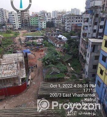 Residential Land Sell at Bhashantek 7 Katha