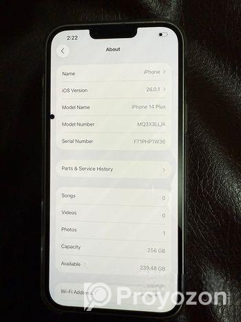 Apple iPhone 14 Plus (Used)