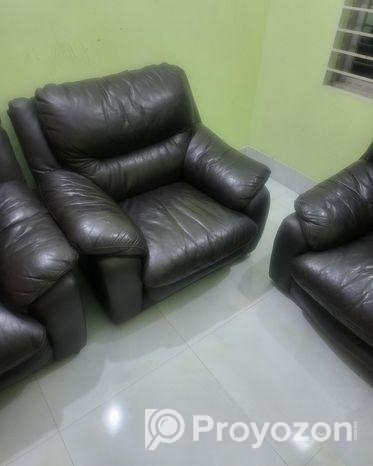 লেদার সোফা সেট
