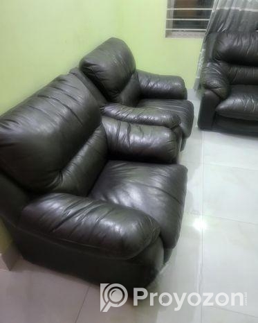 লেদার সোফা সেট