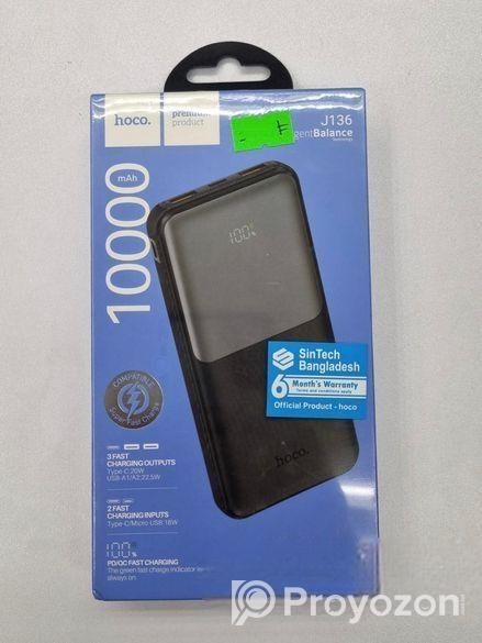 HOCO BEST POWER BANK 10K Mh