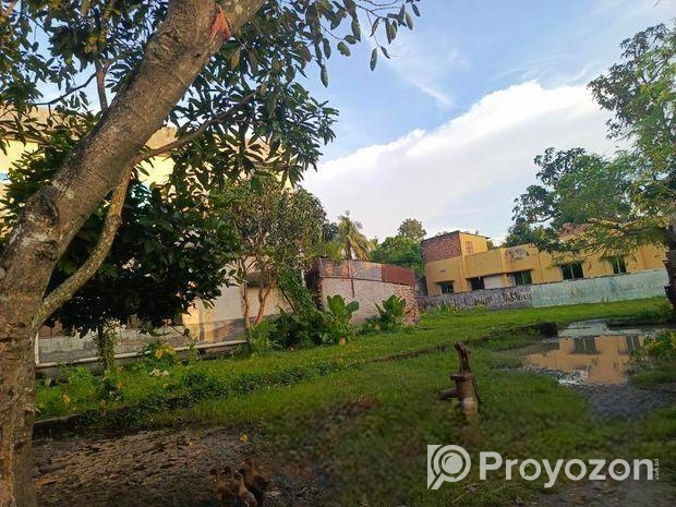 তিন কাঠা জমি, পানির ব্যবস্থা করা আছে, বিদ্যুতের আছে।