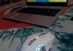 Wireless Gaming Mouse Rechargeable RGB Q13 White DPI Laptop