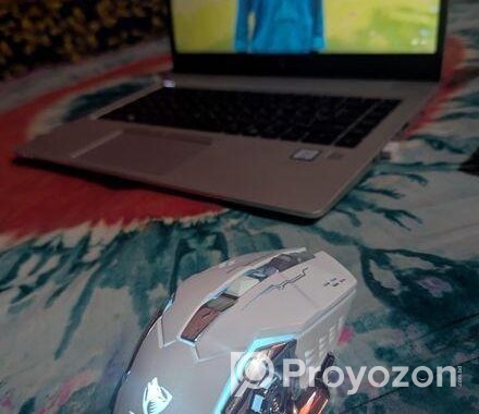 Wireless Gaming Mouse Rechargeable RGB Q13 White DPI Laptop
