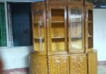 চমৎকার কাঠের শোকেস বিক্রি হবে