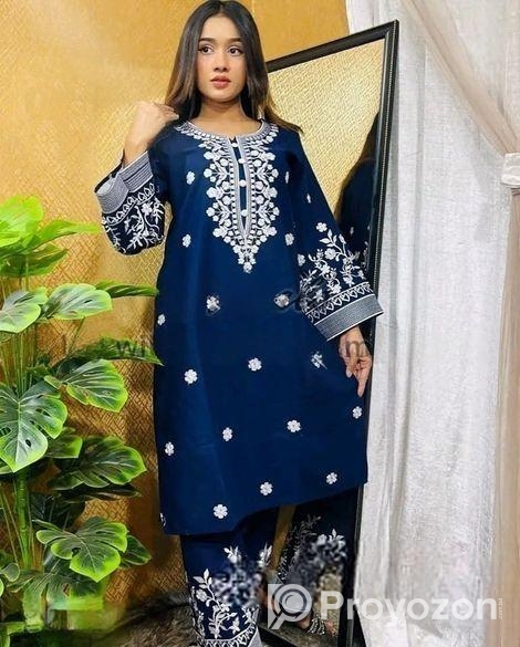 Embroidery Two Piece