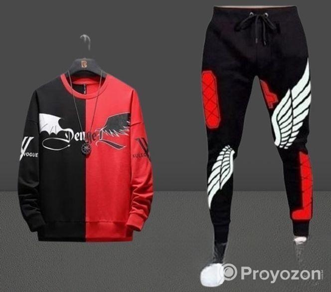 ফুল হাতা টিশার্ট এন্ড ট্রাউজার কম্বো সেট