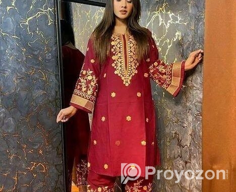 Embroidery Two Piece