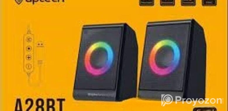 Aptech RGB USB Bluetooth Speaker- A28BT