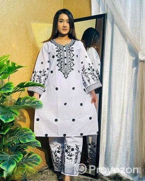 Embroidery Two Piece