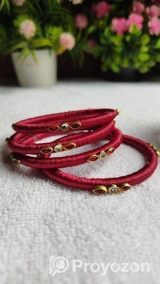 Handmade Thread Bangles & Jewelry