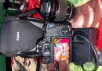 Canon 77D ক্যামেরা lens Kit+prime