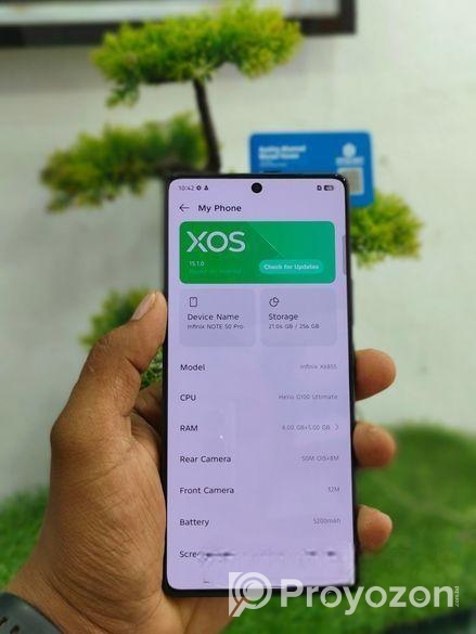 Infinix note 50 pro (Used)