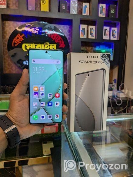 Tecno spark 20pro+(8/256) (Used)