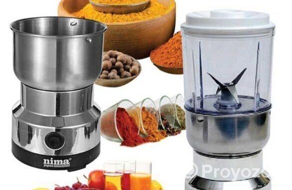 Nima 2-in-1 Electric Grinder & Juicer ব্লেন্ডার