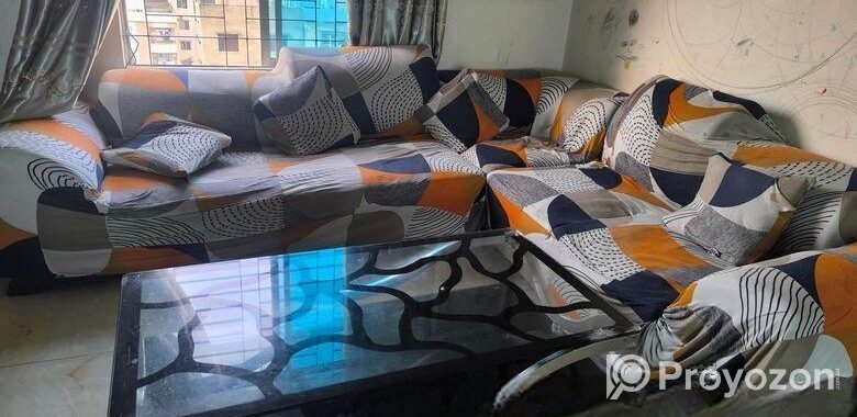 সোফা ও টি টেবিল