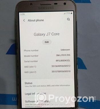 Samsung Galaxy J7 Core 4G (Used)
