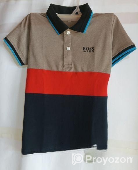 Boss T-shart 7-16yers ১০০% কটন