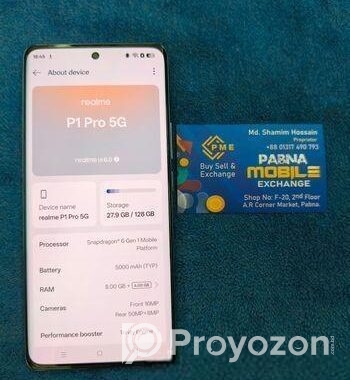 Realme P1 pro 8-128 CURVED (Used)