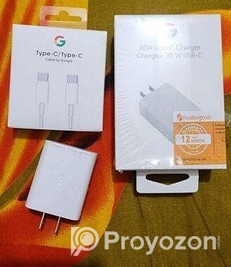 Orginal Pixel 30w Usb-c Charger And Type-c Cable by Google