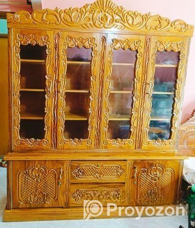 দুই পার্টের কাঠের সোকেজ।