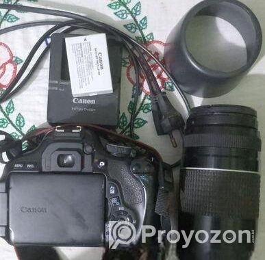 Canon 600D DSLR Camera with 75-300mm Lens”