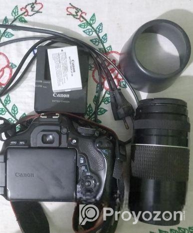 Canon 600D DSLR Camera with 75-300mm Lens”