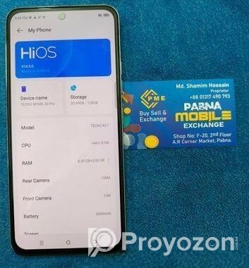 Tecno Spark 30 pro 8-128 (Used)