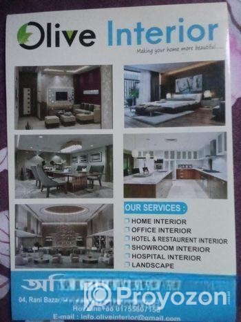 Olive interior design and editing