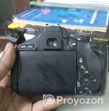 Canon 600D DSLR Camera with 75-300mm Lens”