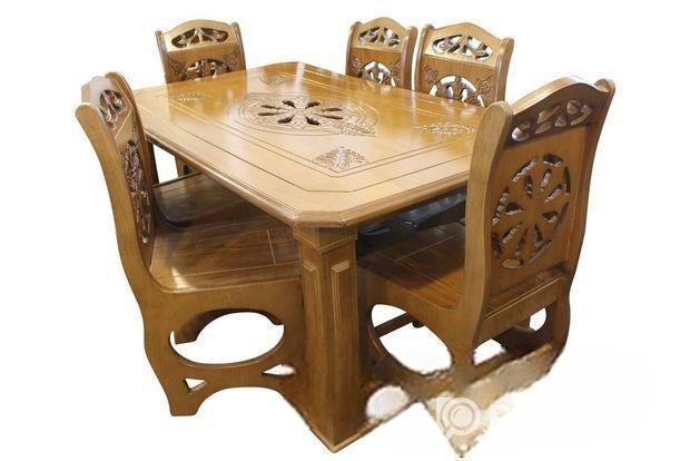 ইউনিট ডিজাইন MDF ডাইনিং টেবিল