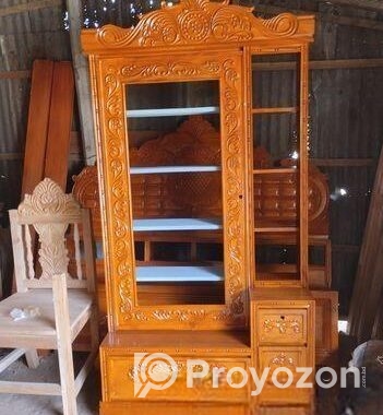 ডেসিন টেবিল মেহগুনি কাঠ
